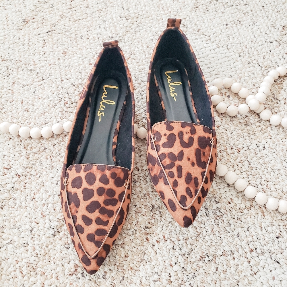 **SOLD** Leopard Loafers
